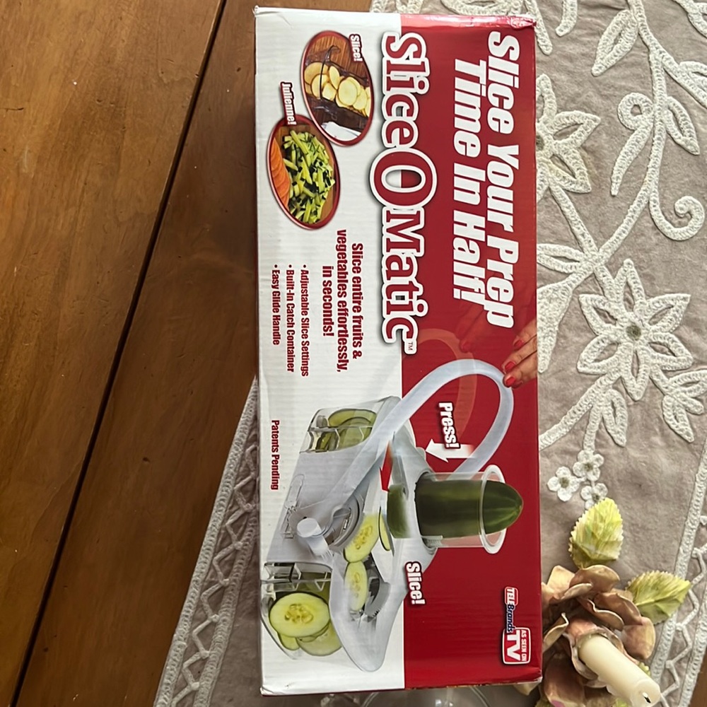 Spice O-Matic, as seen on TV prep and half the time brand new never used